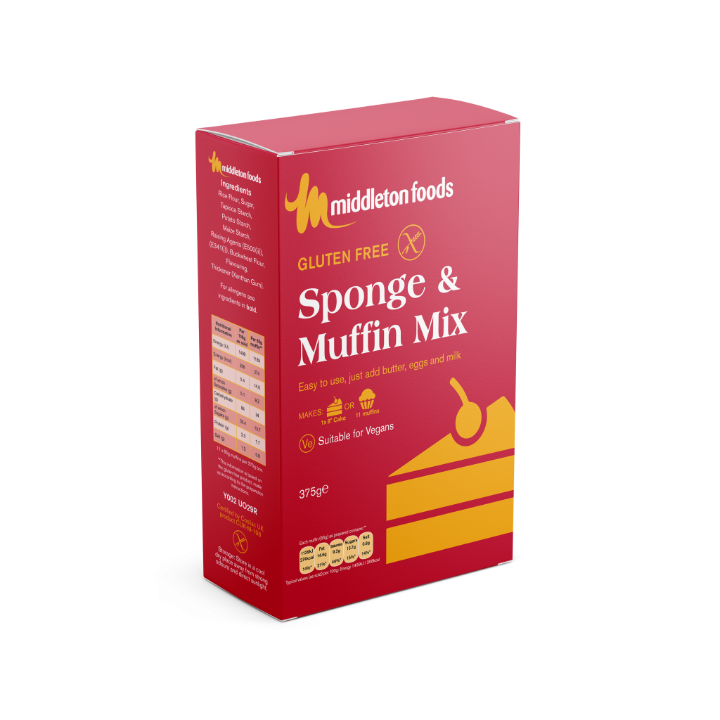 Sponge And Muffin Mix Middleton Foods