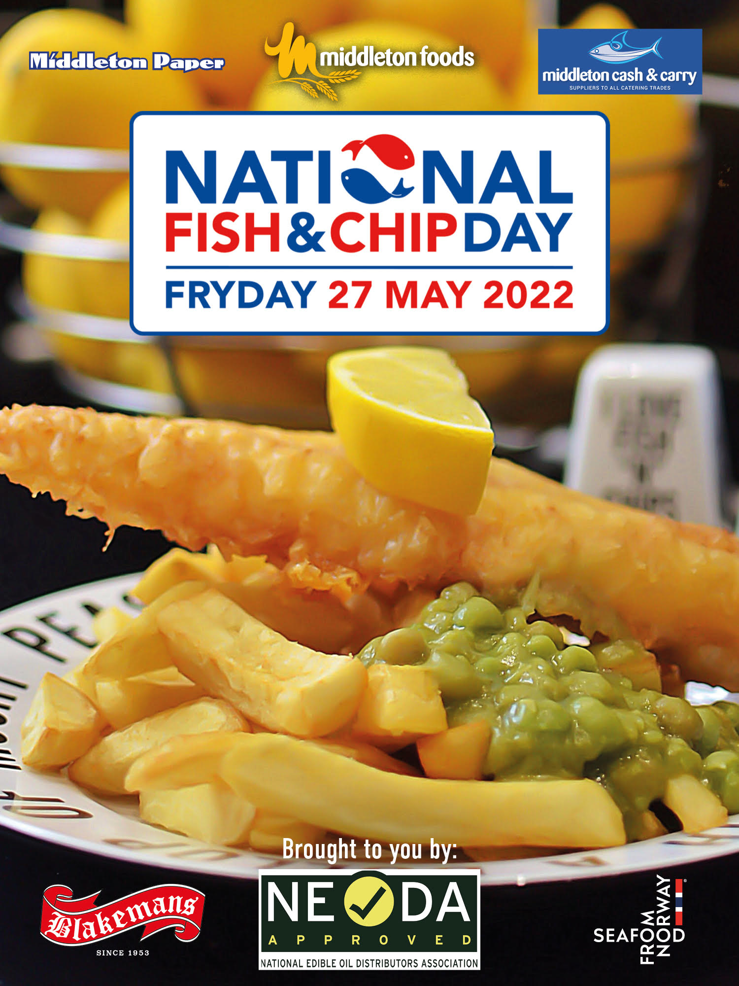 National Fish and Chip Day Middleton Foods