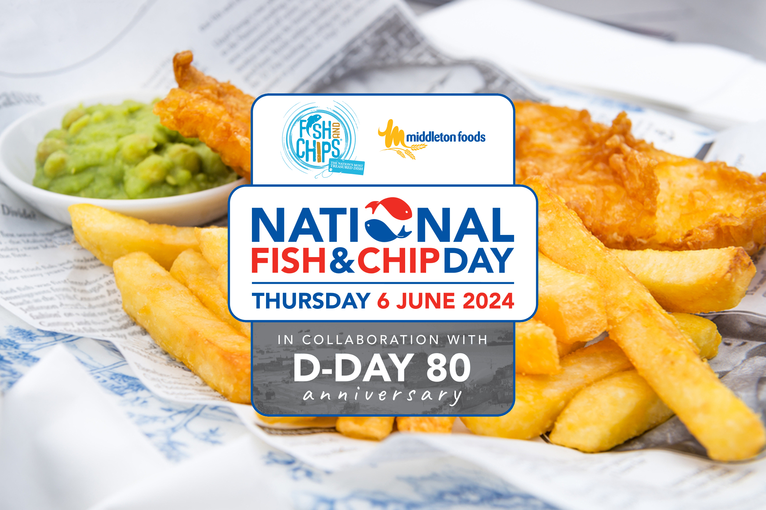 Middleton Foods sponsors National Fish and Chip Day on 80th Anniversary